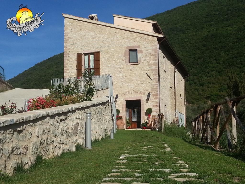 Agriturismo Casale La Palombara Vila Cerreto di Spoleto Exterior foto